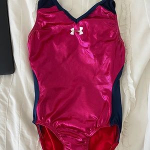UNDER ARMOUR PINK AND NAVY LEO